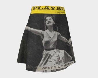 Flare Skirt: West Side Story Original Playbill, 1957