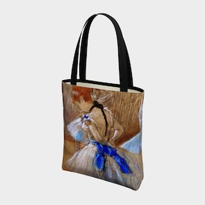 Tote Bag: Dancer by Edgar Degas, 1880