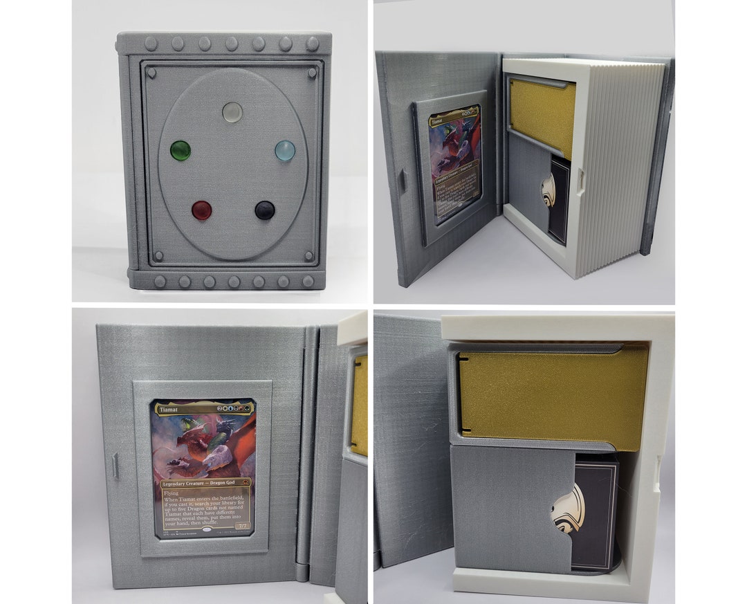 mtg cards like windfall Custom 3D Printed MTG Commander Deck Box  We Geek Together
