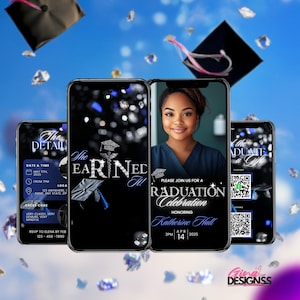 Nurse Graduation Invitation Nursing Graduation Invitation Template Graduation Invitation Graduation Party Invitation Graduation Invite 2025