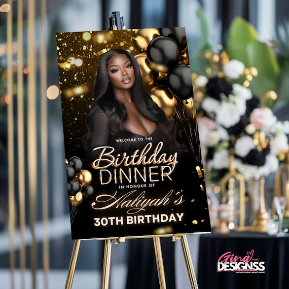 Party Sign Party Welcome Sign Party Welcome Poster Sign Party Posters Welcome Posters Birthday Welcome Sign Template Birthday Dinner Sign