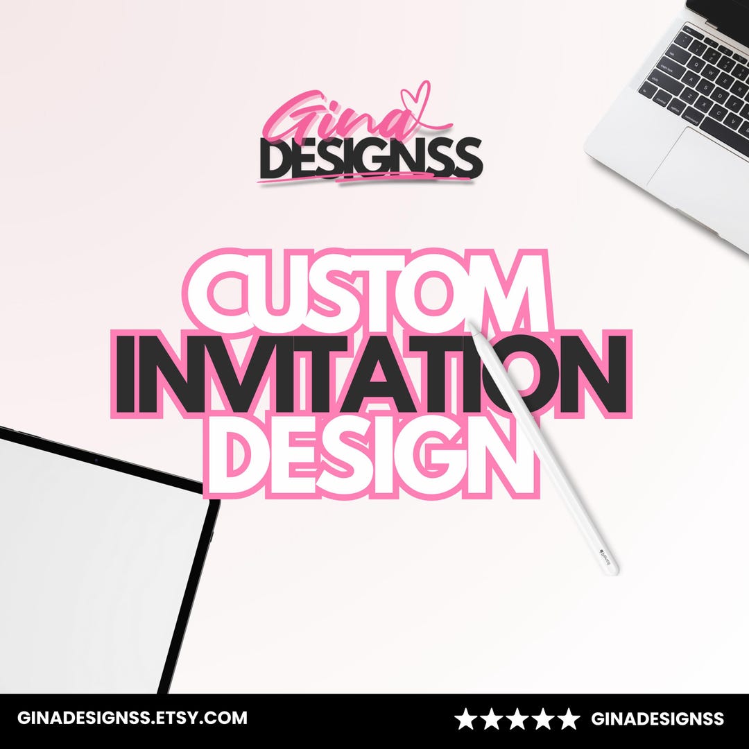 Custom Invitation | Made to Order Invitation | Customized Digital ...