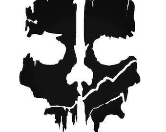 Ghost Skull | Etsy