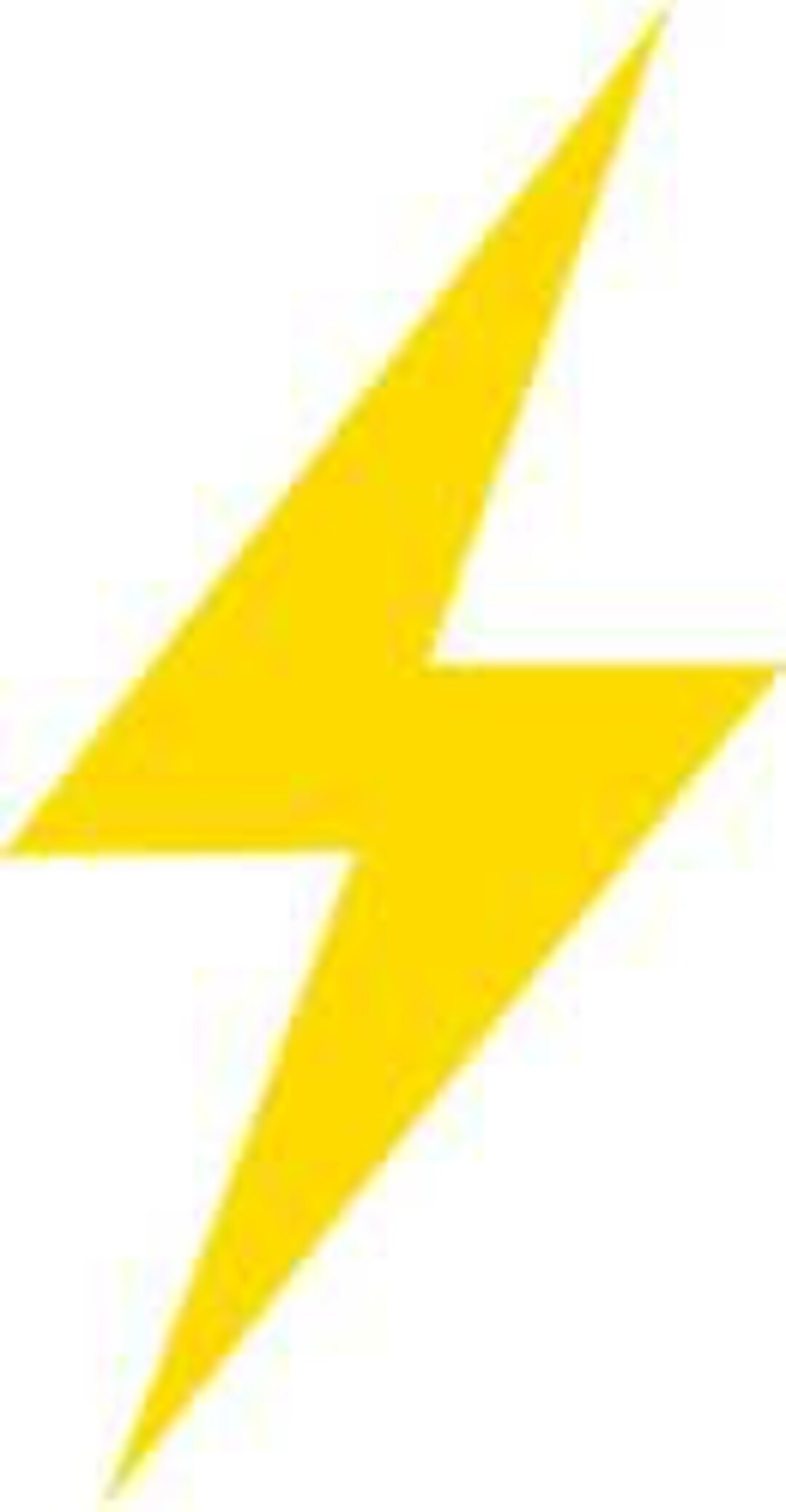 Simple Lightning Bolt Vehicle Decal Sticker Etsy