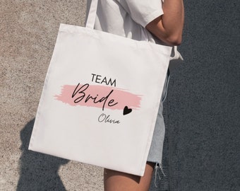 Personalized Cotton Tote Bag | Bridal Party Gift