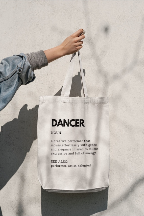Tote bag danse sales