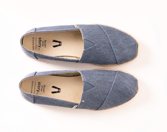 ALPARGATA DENIM BLUE