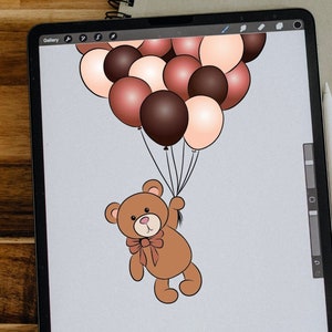 Teddy Bear Clipart, PSD, PNG, SVG, Teddy Bear, Téléchargement numérique
