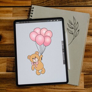 Teddy Bear Clipart, PNG, SVG, Teddy Bear, Digital Download