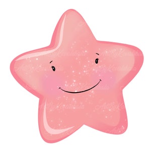 Star Clipart, Star PNG, Digital Download