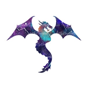Dragon SVG EPS, Dragon Clipart, Digital Download