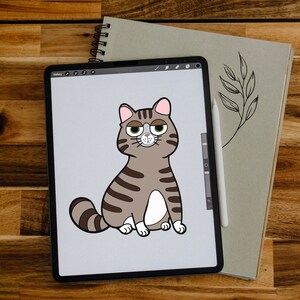 Cat SVG, Cat PNG, Cat Clipart, Digitale Download