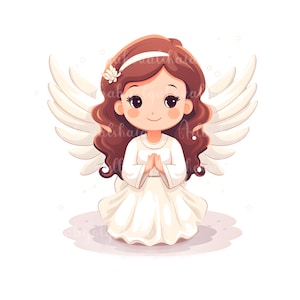 Angel PNG, Angel Clipart, Baby Shower, Digital Download