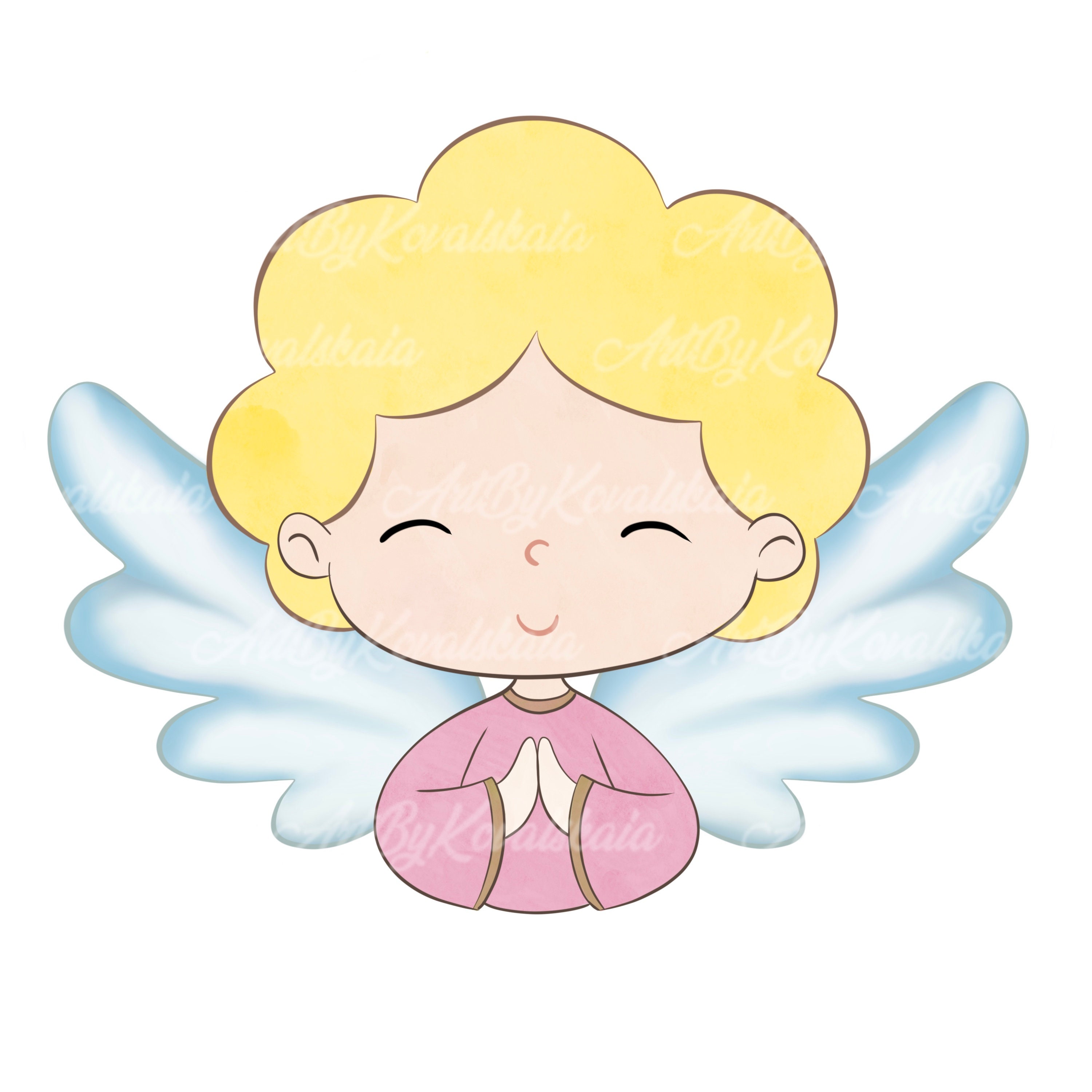 Angel PNG, Angel Clipart, Baby Shower, Digital Download Etsy