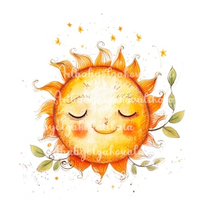 Imágenes prediseñadas del sol, lindo sol PNG, descarga digital
