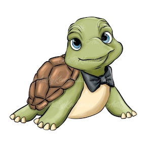 Turtle Clipart, Turtle PNG, Digital Download