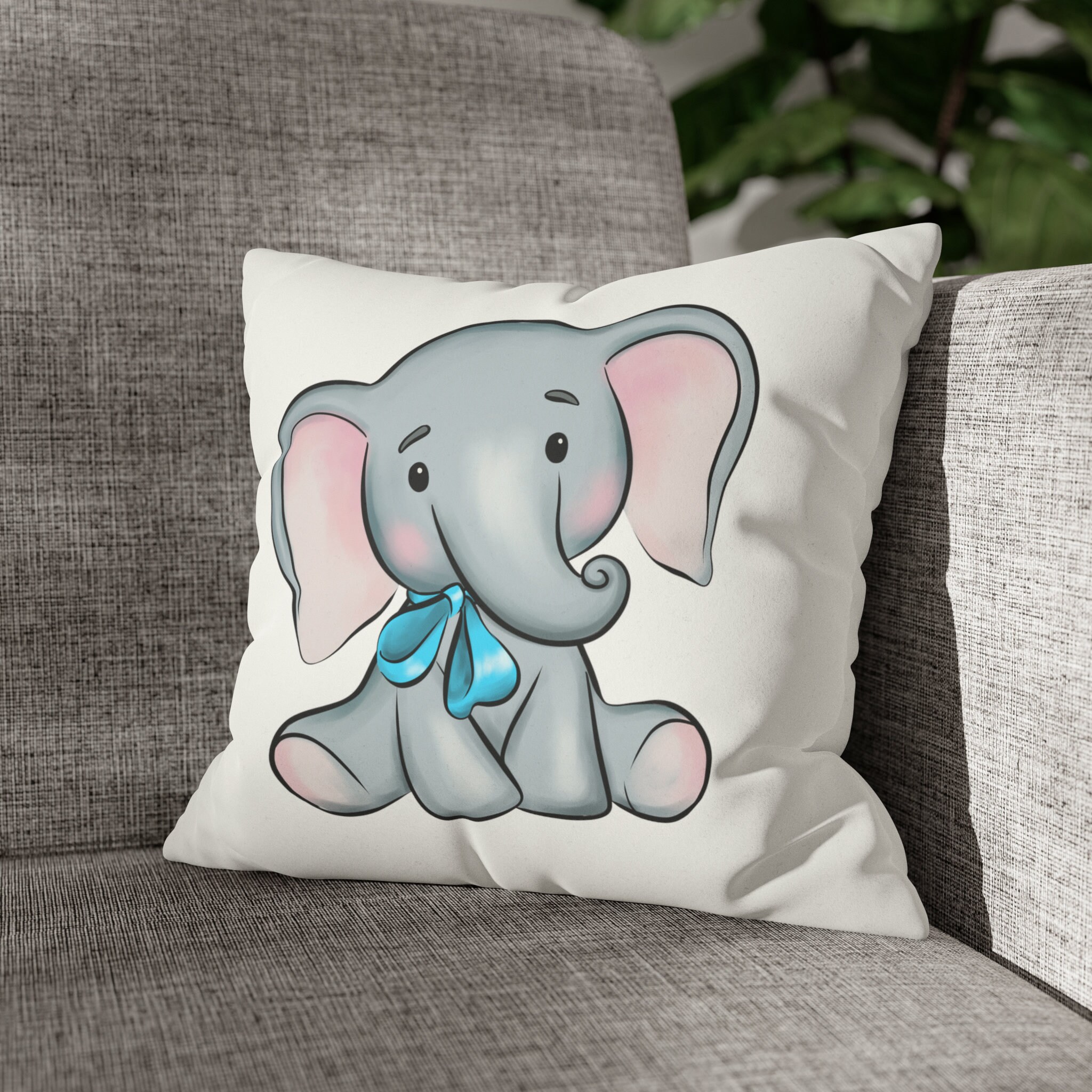 Elephant Clipart PNG Baby Shower Gender Reveal Digital - Etsy