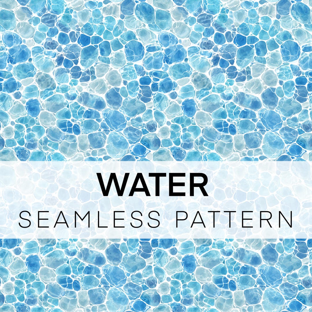 Water Pattern, Seamless Digital Pattern, Water, DIGITAL DOWNLOAD - Etsy