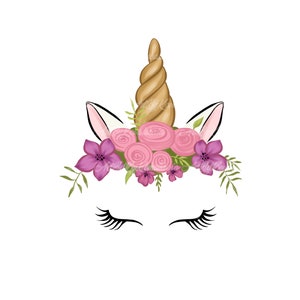 Unicorn Clipart, Unicorn PNG, Digital Download