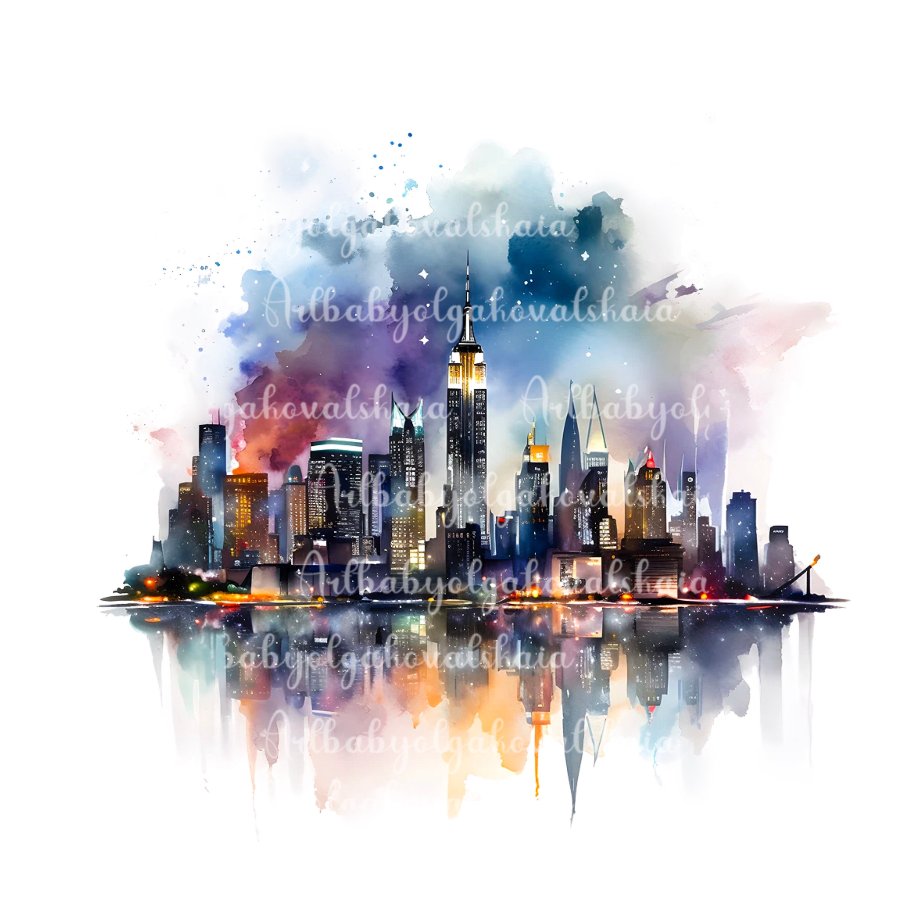 ニューヨーク 夜景 絵画 ニューヨーク 夜景 絵画 ニューヨーク 夜景 絵画 アメリカ写真