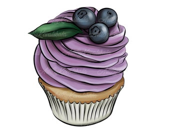 Cupcake PNG, Cupcake Clip art, Bakery, Digital Download