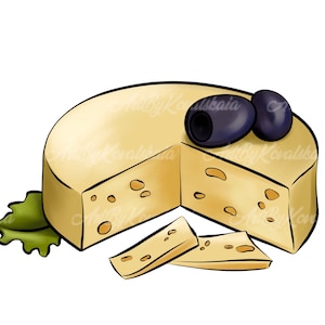 Cheese PNG, Cheese Clip art, Paris Clipart, Digital Download