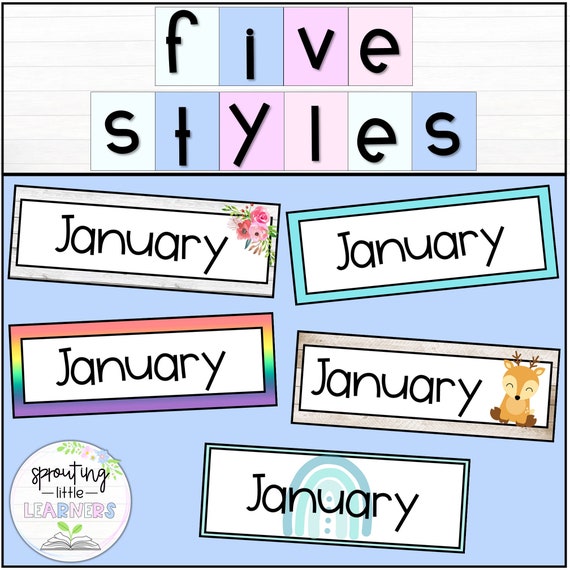 Interactive Classroom Calendar - Etsy