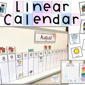 Calendrier de classe imprimable
