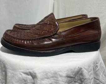 EU 42.5 preowned Florsheim Men's Comfortech slip-on Brown Soft Leather Loafers Size US 9.5 Shoes Mens Shoes Loafers & Slip Ons 
