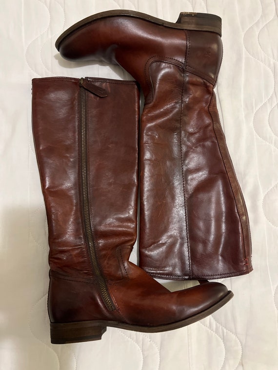 wide leg frye boots