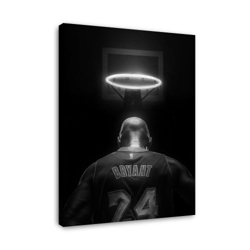 Kobe Bryant Poster NBA Posters Wall Art Wall Decor 12x18 Etsy