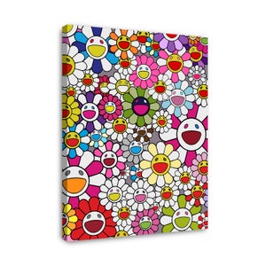 Takashi Murakami Flower - Etsy Canada