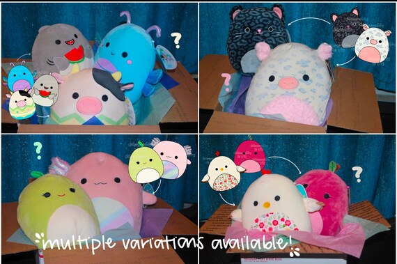 Squishmallow Winter Holiday 8 Pack 4 Inch Plush Ornament Set Collection  2023 New