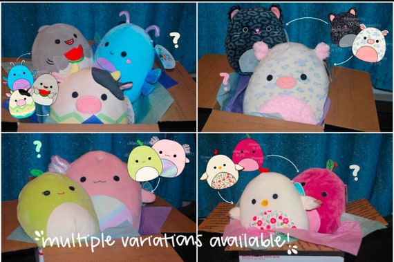 Squishmallow Winter Holiday 8 Pack 4 Inch Plush Ornament Set Collection  2023 New