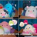 Squishmallow Mystery Box Gift Bundle with Stickers | 8 inch squishmallows, 12 inch squishmallows, mystery squishmallow, personalized gifts 