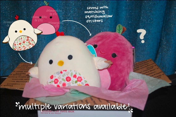 Squishmallow Mystery Box Gift Bundle With Stickers 8 Inch