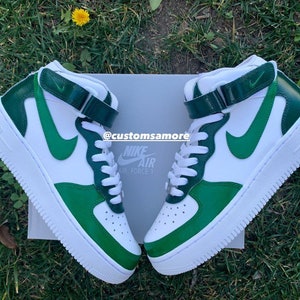 Hombre Air Force 1 07 LV8 Suede Verde aire libre/Marrón medio goma/Marfil/ Verde aire libre | Lifestyle Nike — Grupozyn