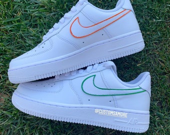 Neon Air Force 1 | Etsy