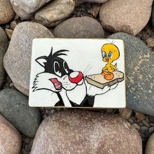 Almoço de Sylvester e Tweety? Stone por Val