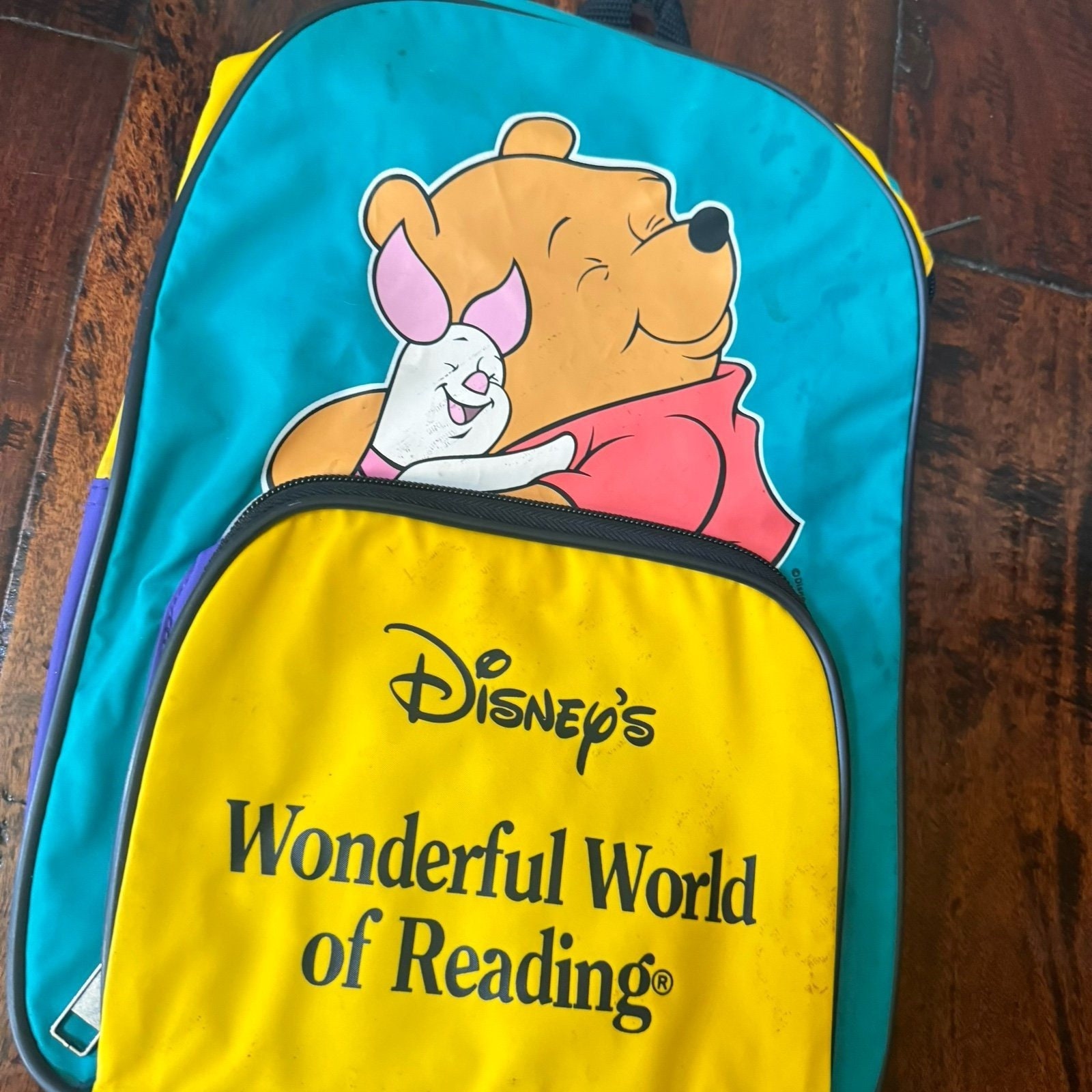 Winnie the Pooh Childrens Backpack Disney Wonderful World of Reading ...