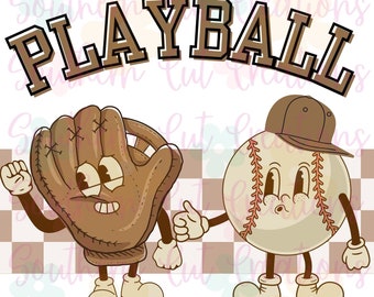 Playball baseball PNG download