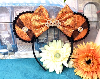 Disney Ears Haunted Mansion Inspired Headband, Mickey Mouse Headbands, Halloween, Gothic Headbands