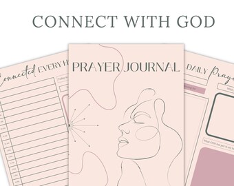 Diario de Oración, Cuaderno Digital de Oración, Journal de Oración, Oración Dirigida, Faith Based Journaling, Prayer Journal Christian Book