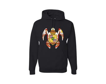 Hawaiian Coat of Arms Hawaiian Kingdom Hoodie