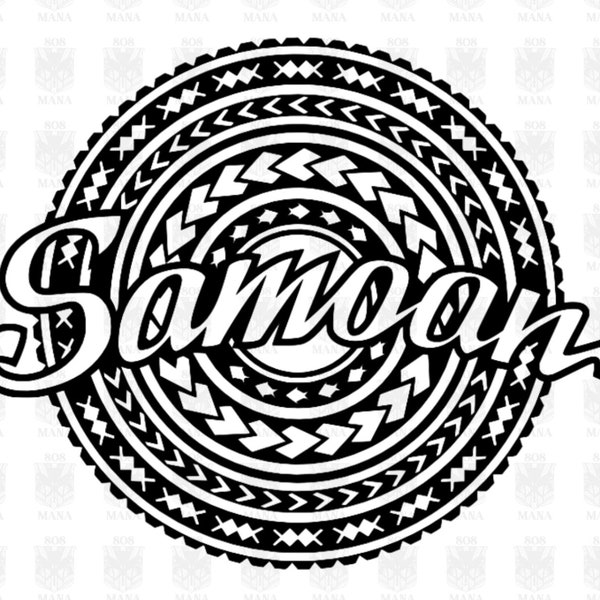 Samoan Decal