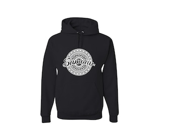 Samoan tribal black Hoodie