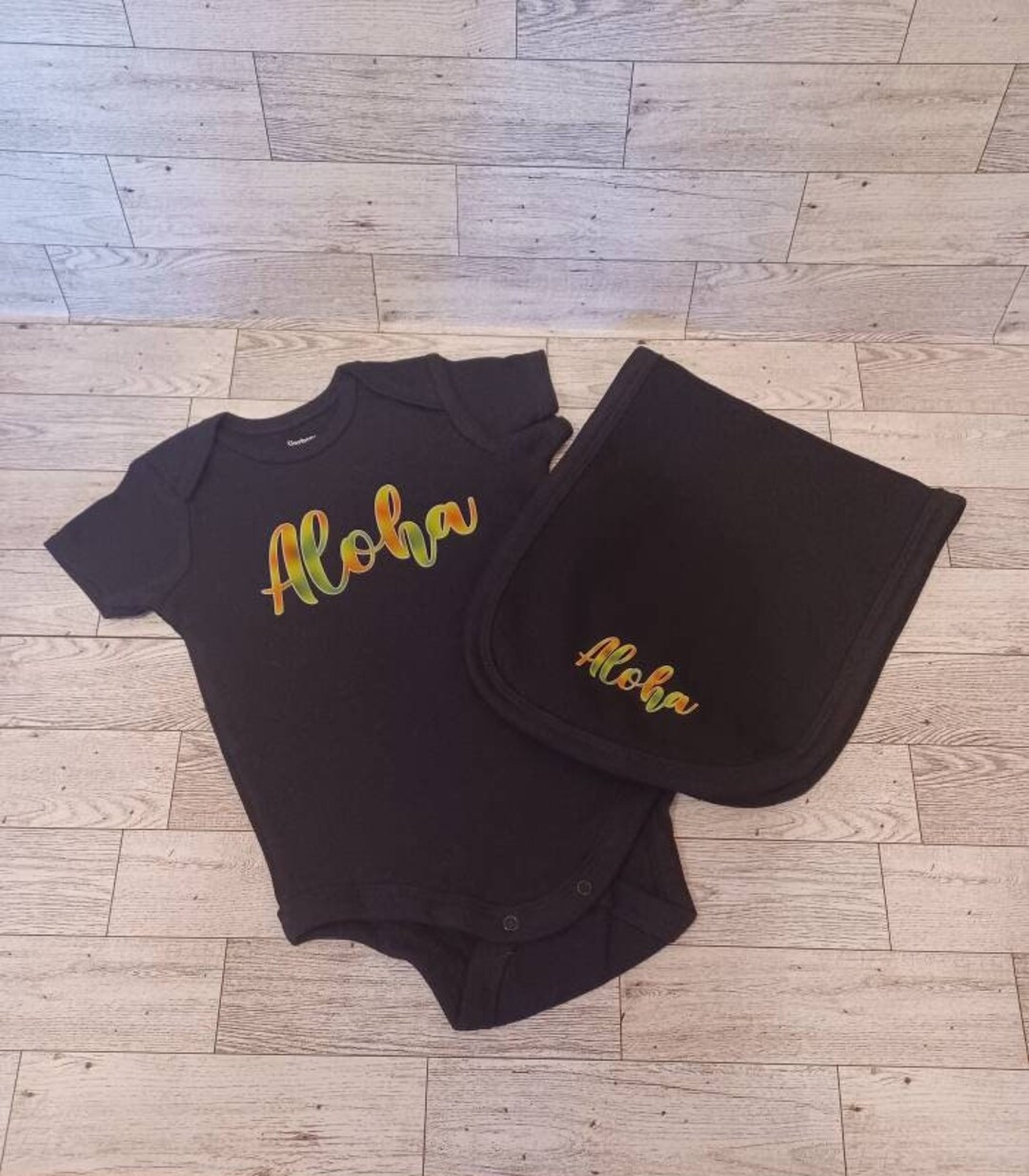 Aloha Baby Shower Gift Set, Keiki Clothing, Native Hawaiian, 808 State ...
