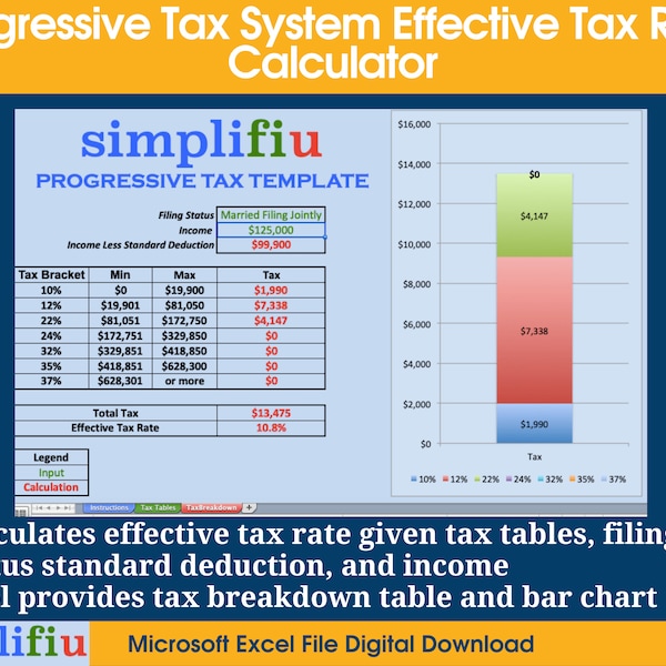 Excel Tax Spreadsheet Etsy