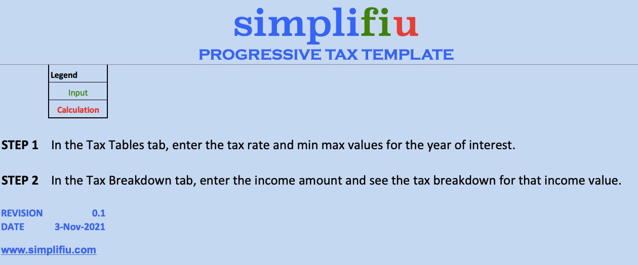 Effective Tax Rate Calculator Excel Spreadsheet Progressive Tax System
