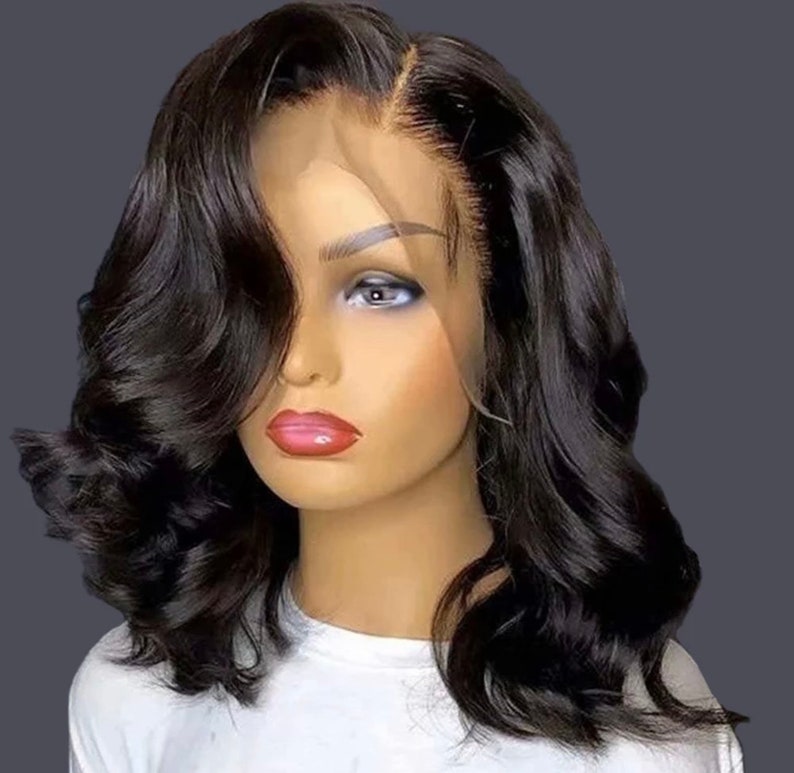 200 Density Full Lace Frontal 13x4 HD Transparent Body Wave Brazilian